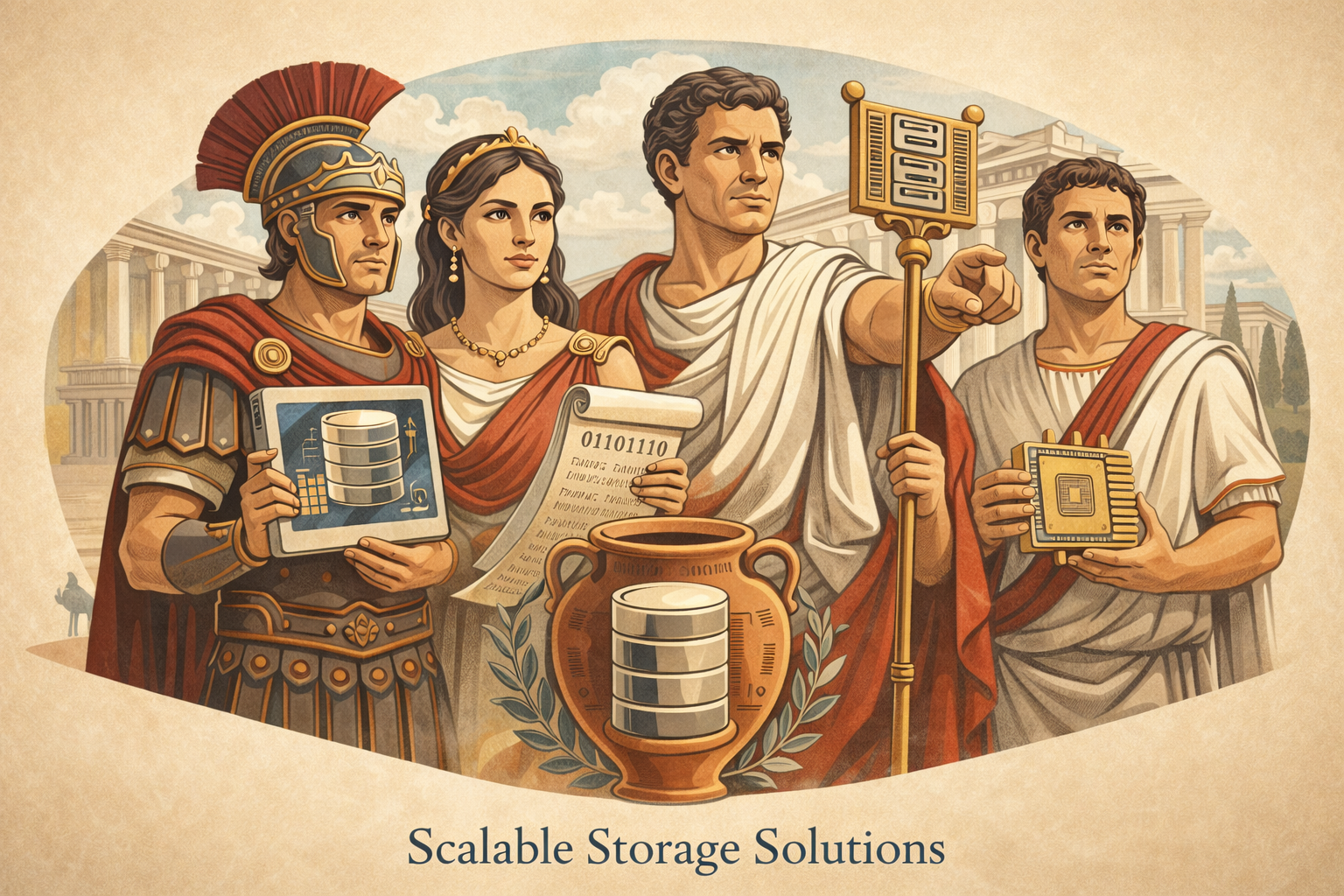 Background showcasing HPC and AI innovations